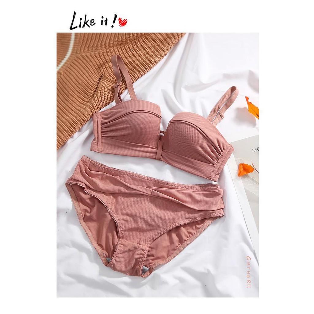 HÀNG LOẠI 1- BỘ ĐỒ LÓT ĐÚC QUẢ VUÔNG NÂNG ĐẨY NGỰC TẠO KHE QUYẾN RŨ