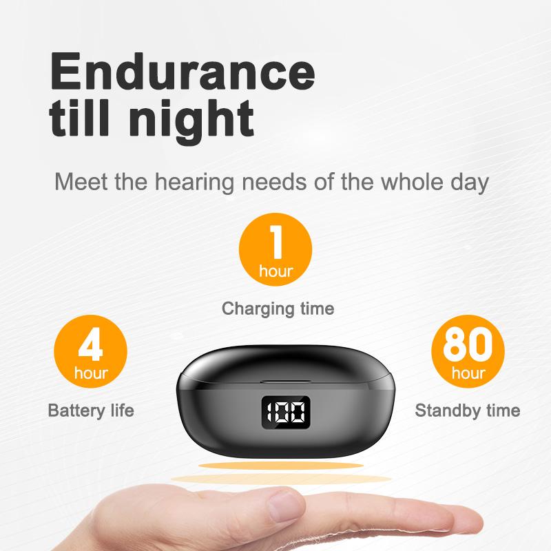 TWS Tai Nghe Nhét Tai Không Dây Bluetooth IPX6 Chống Nước Tai Nghe Nhét Tai Thể Thao HiFi Stereo Tai Nghe Nhét Tai Cho iPhone IOS/Android Tai Nghe