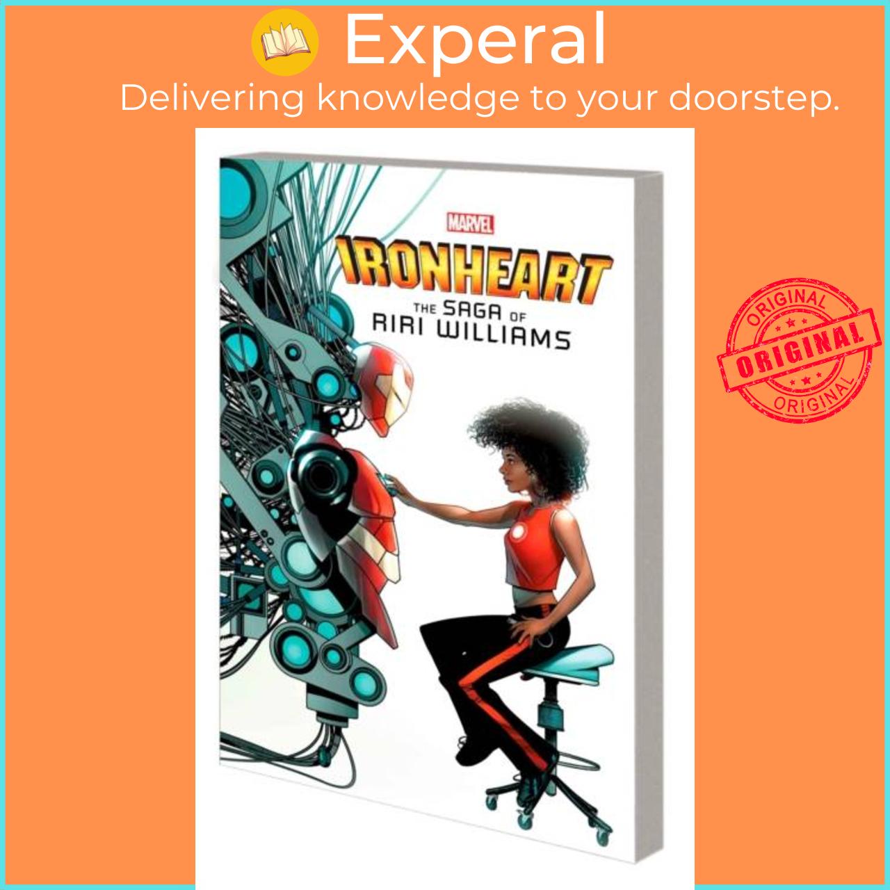 Sách - Ironheart: The Saga Of Riri Williams by David Marquez (UK edition, paperback)