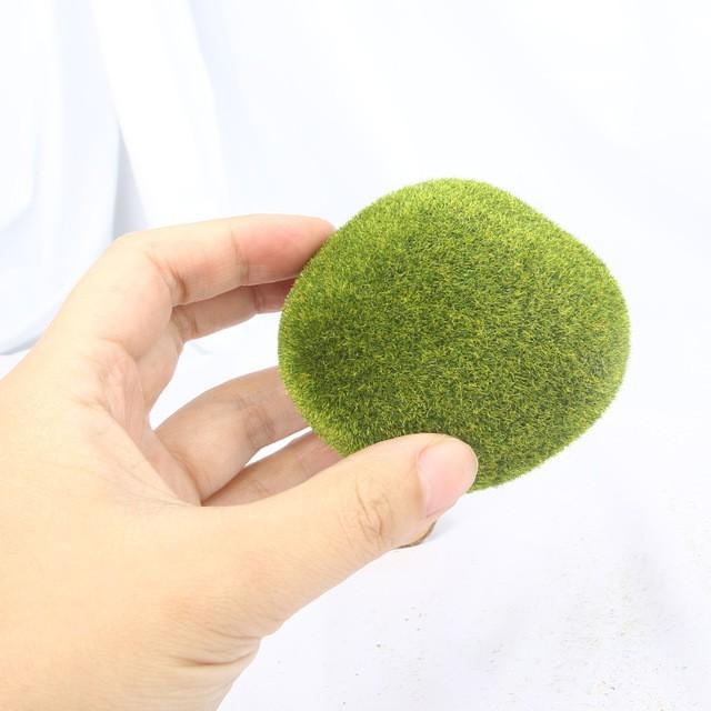 Một túi rêu xốp 6 viên trang trí tiểu cảnh, bể cá