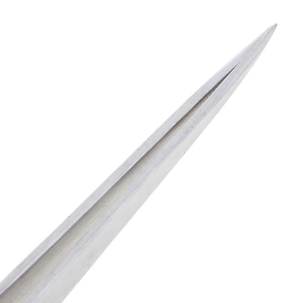 Straight Tip Tweezer Stainless Steel for Electronics Precision Hand Tool