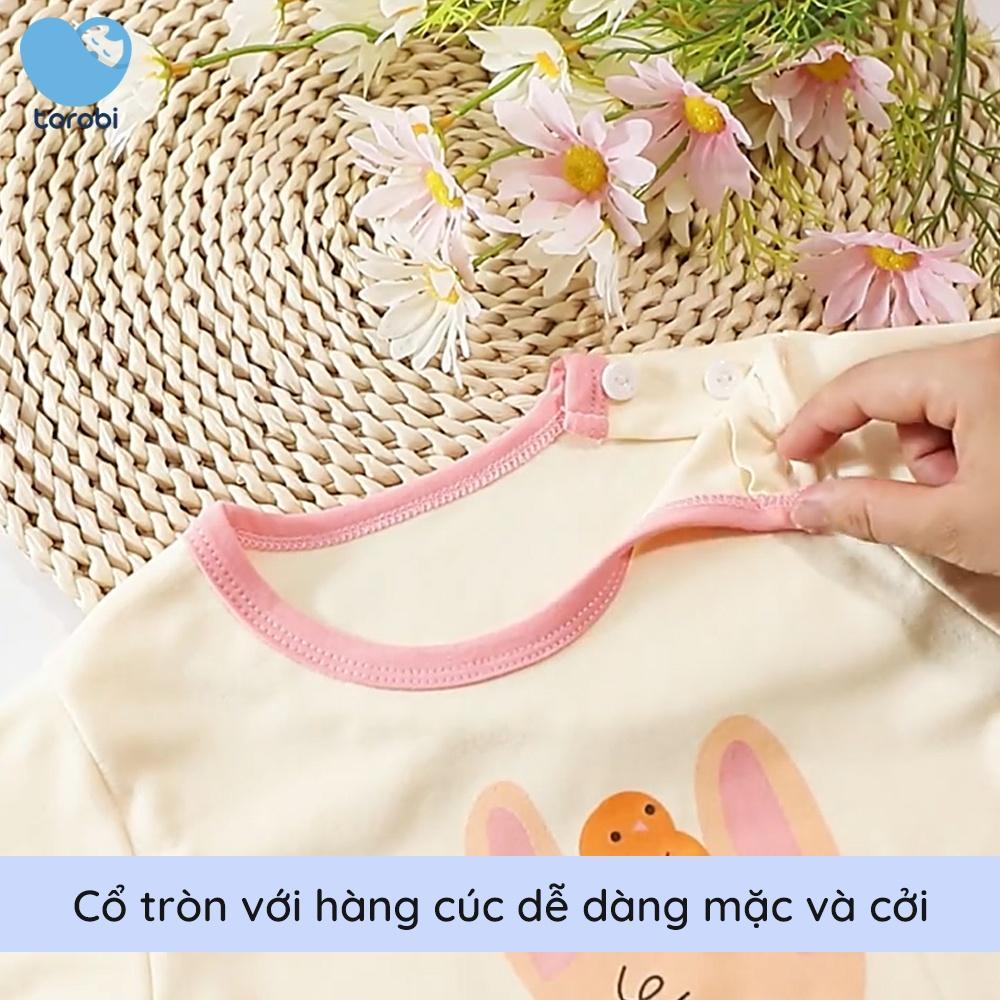 Bộ Dài Tay Vải Nỉ Thu Đông Ấm Áp Cực Mềm Mại, Co Giãn Thoải Mái Cho Bé 9-16kg