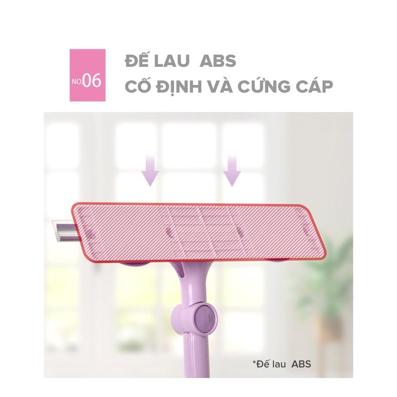 Cây lau kính gạt chùi kính đa năng 2 đầu cán dài uốn xoay các góc thông minh chống trơn trượt Thanh inox dầy cứng chắc