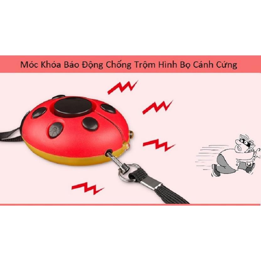 Báo Động Chống Trộm Dạng Móc Khóa Nhỏ Gọn, An Toàn Trong Mọi Hoàn Cảnh