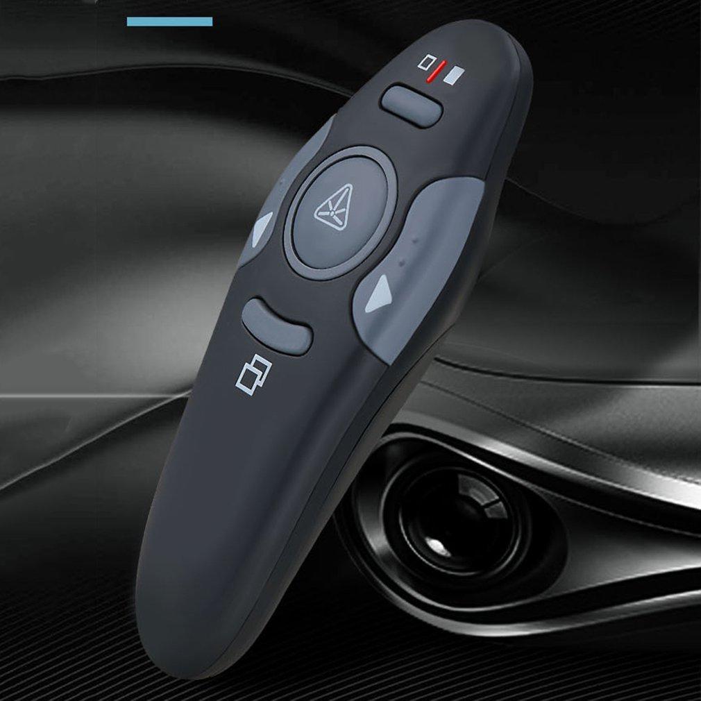 Trình bày không dây USB trình bày PowerPoint Clicker Trình bày từ xa Bút điều khiển từ xa PPT với chuột điều khiển từ xa ánh sáng màu đỏ