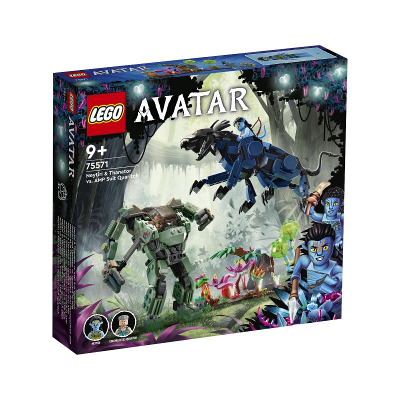 Đồ Chơi LEGO AVATAR Neytiri & Thanator Đối Đầu Chiến Giáp Quaritch 75571