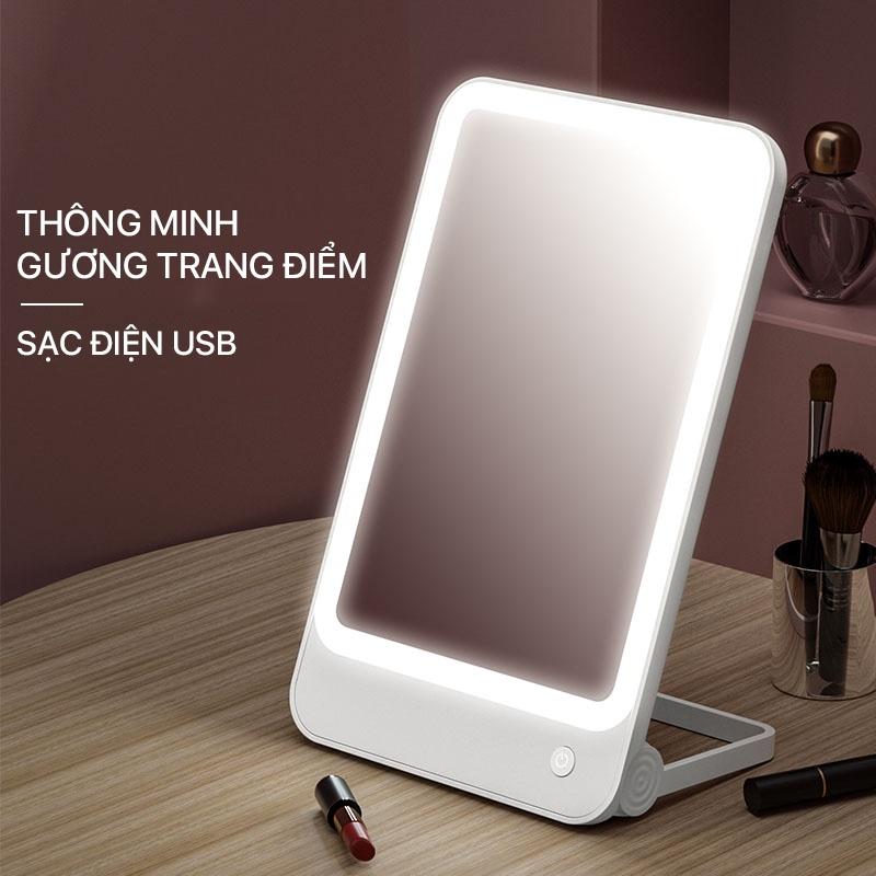 Gương trang điểm đèn led Xiaomi BOMIDI R1 - Gương trang điểm có đèn LED - Hàng nhập khẩu