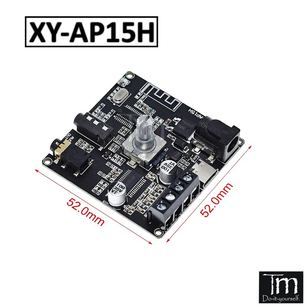 Mạch Khuếch Đại Âm Thanh Bluetooth 5.0 XY-AP15H 2*20W 12/24V