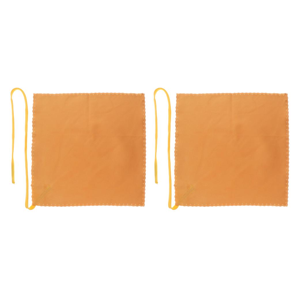 Sunnimix 2 Chiếc Dụng Cụ Âm Nhạc Kèn Clarinet/Sáo/Saxophone Khăn Lau Vệ Sinh Bụi