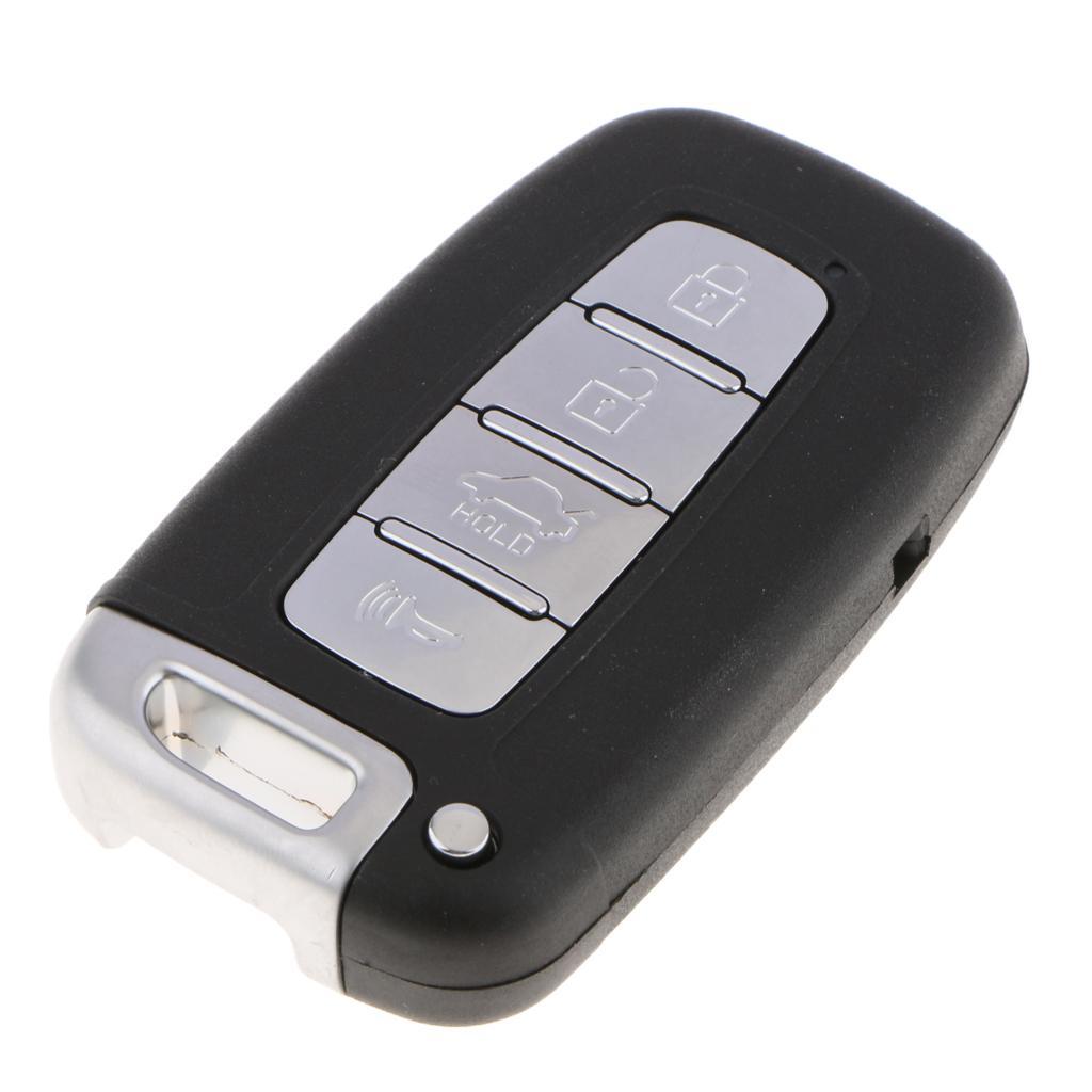 3 Buttons Switch Remote Fob Key Case Shell Uncut 434MHz for