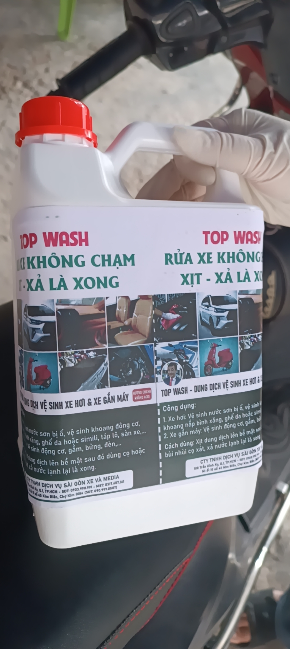 2L Dung Dịch Rửa Xe Không Chạm