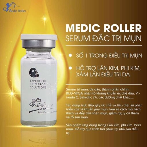 SERUM MỤN TRẮNG MEDIC ROLLER – PHIÊN BẢN NÂNG CẤP