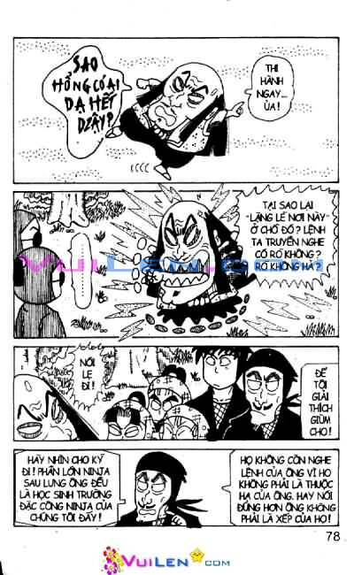 Rakudai Ninja Rantarou Chapter 28 - Trang 77