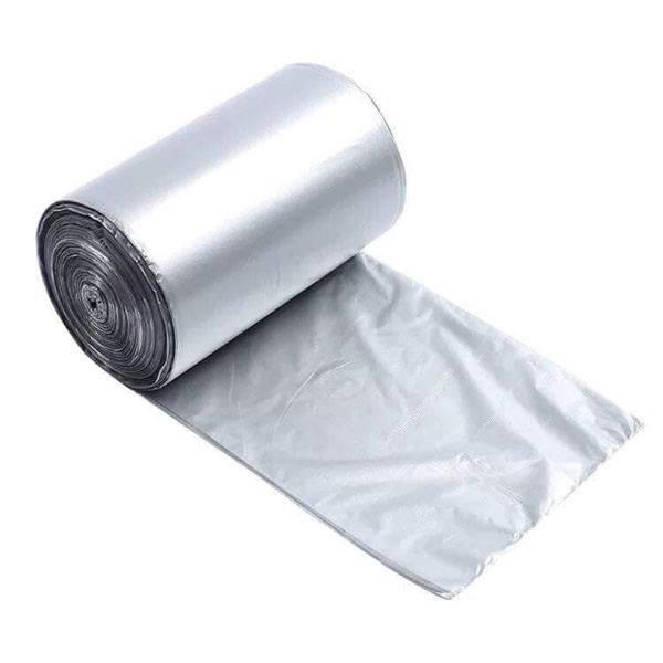 TÚI ĐỰNG RÁC TỰ TIÊU MÀU BẠC CUỘN 110 CÁI