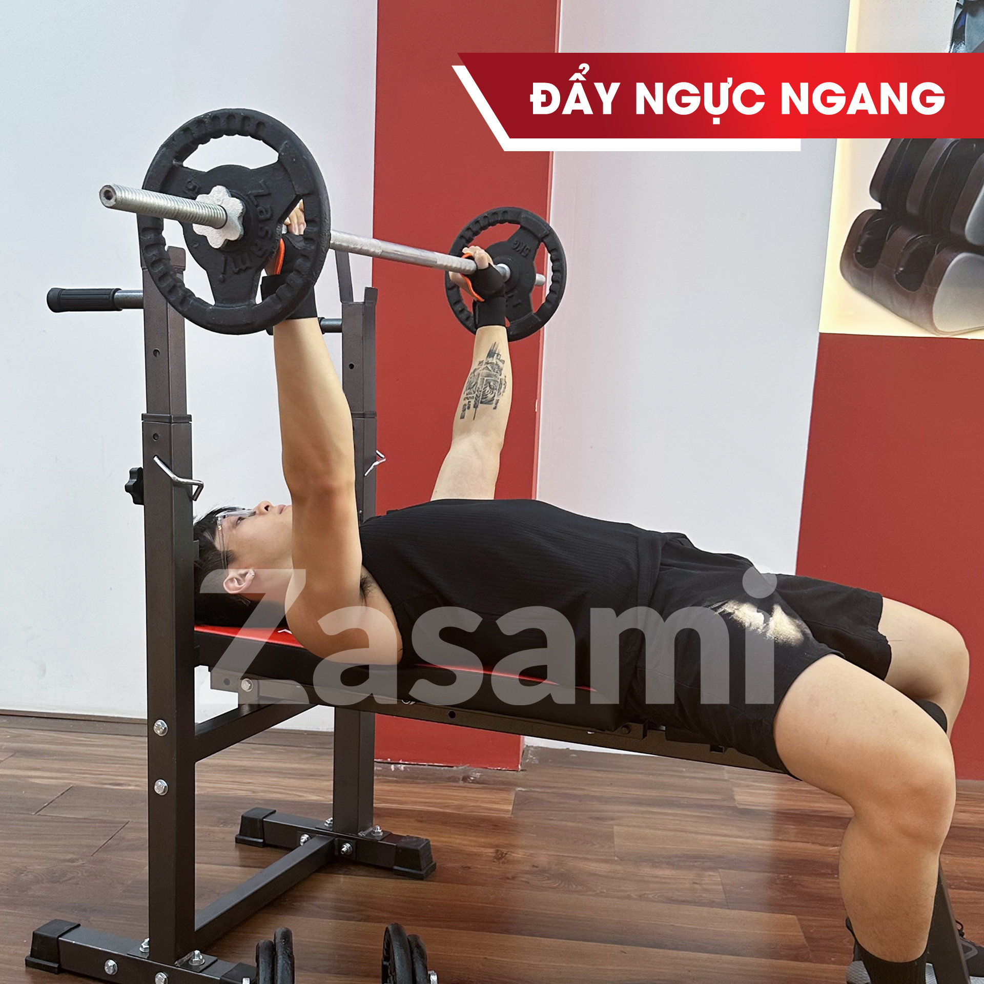 Giàn Tạ Đa Năng Gấp Gọn Zasami SGD-8216