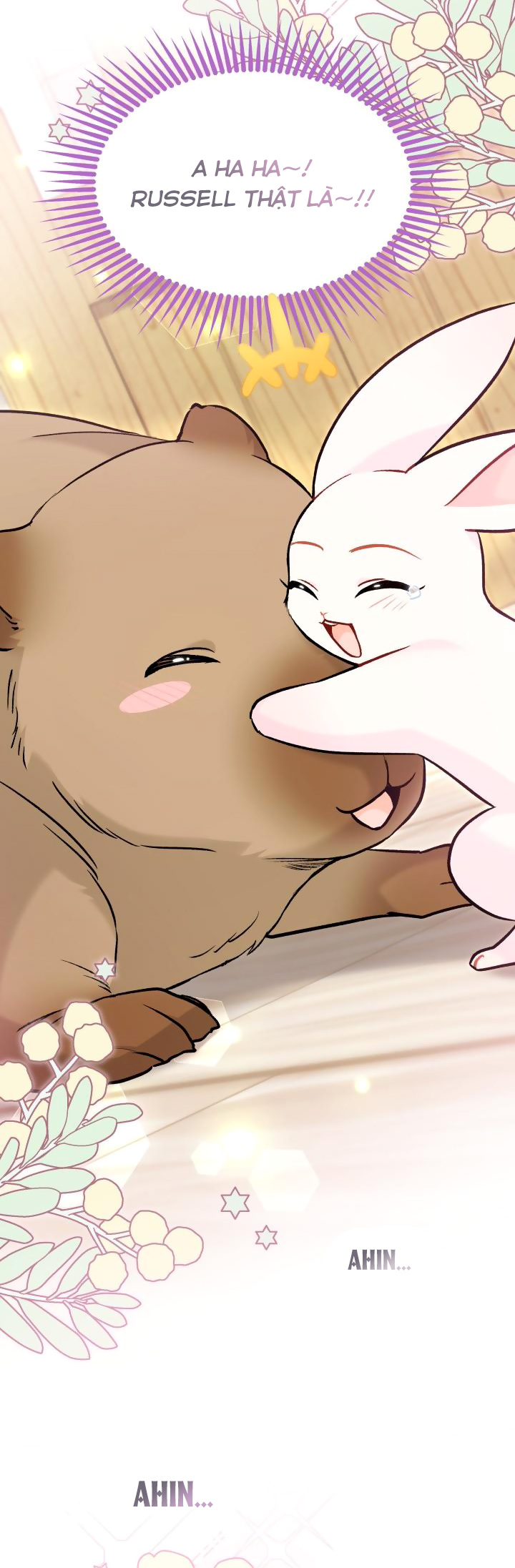 mối liên kết giữa báo đen và bé thỏ chapter 123 49