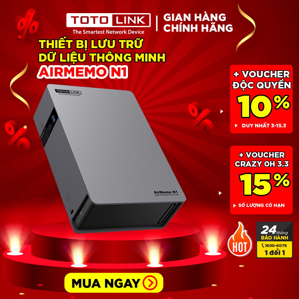 Thiết bị lưu trữ dữ liệu - AirMemo N1 - HÀNG CHÍNH HÃNG