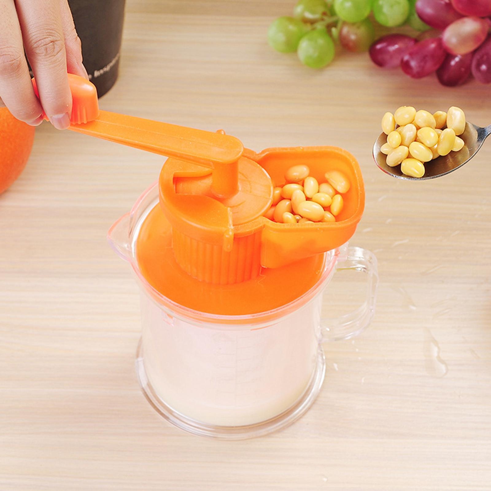 Multipurpose Soy Milk Juicer Kitchen Tools Manual for Kitchen Camping Home