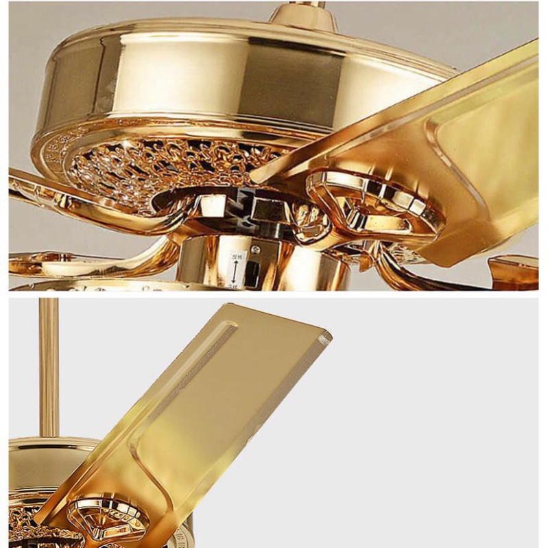 Quạt Trần nguyên nhân Lõi Đồng, nguyên nhân DC 90 W khuyến mãi Móc cao su đặc Treo Quạt Có Đèn LED, Có Điều không chạm
