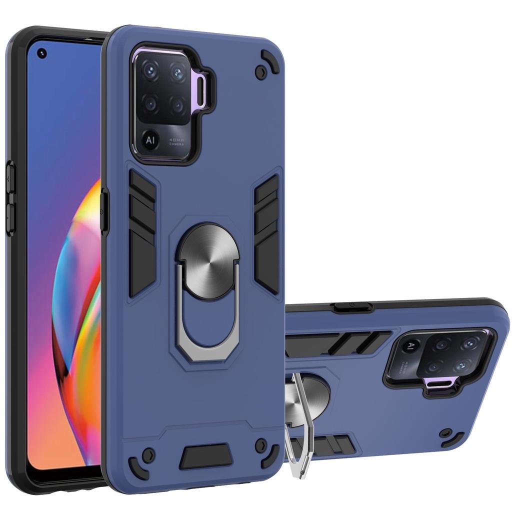 Ốp điện thoại cứng có vòng đỡ cho OPPO F19 PRO OPPO A74 4G A94 4G A52/ A72/ A92 A9 / A5
