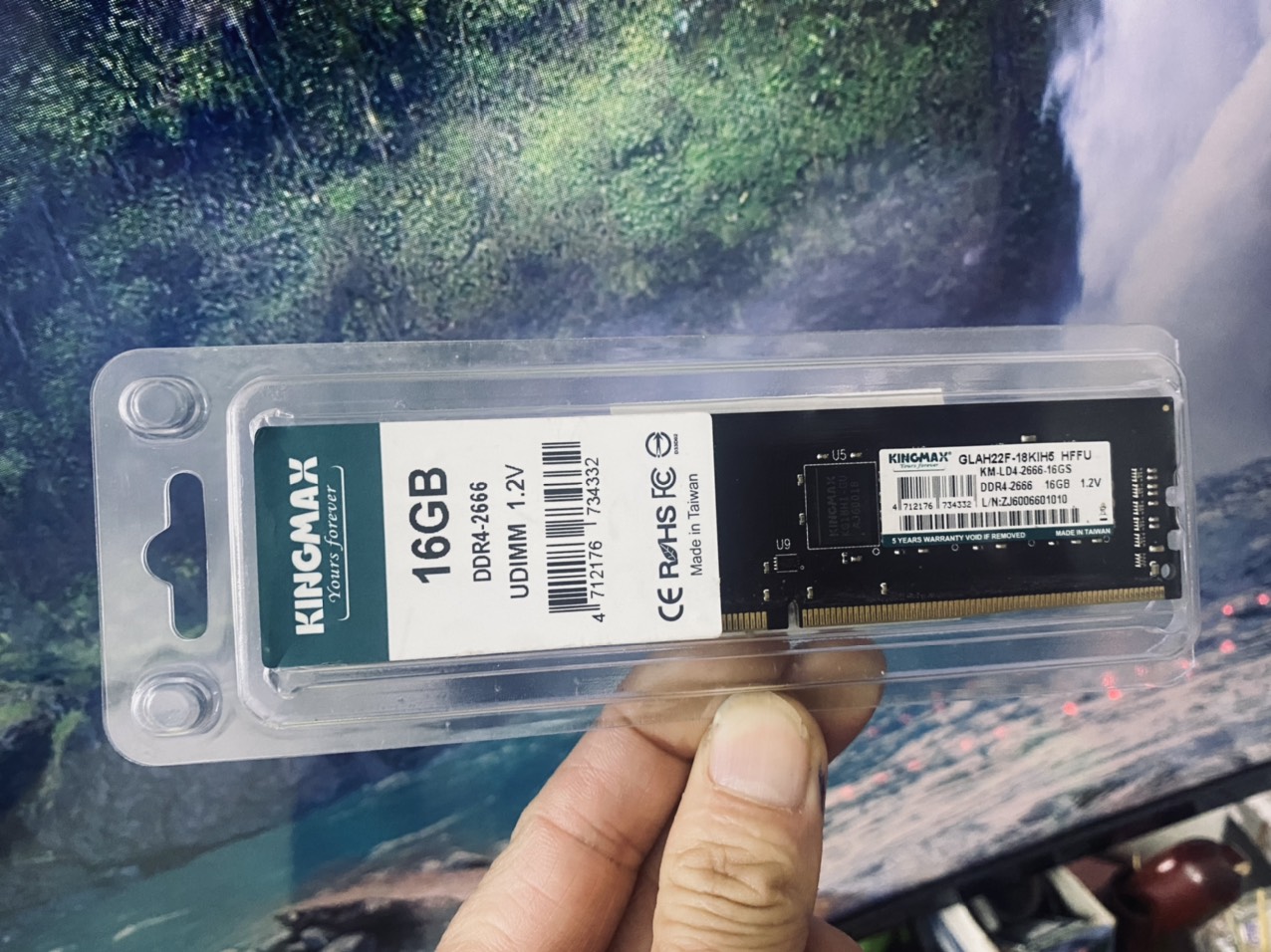 RAM PC 16GB DDR4-BUS 2666 KINGMAX - HÀNG CHÍNH HÃNG