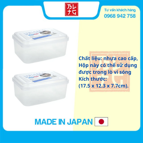 Combo Hộp đựng thực phẩm cao cấp nội địa Nhật Bản