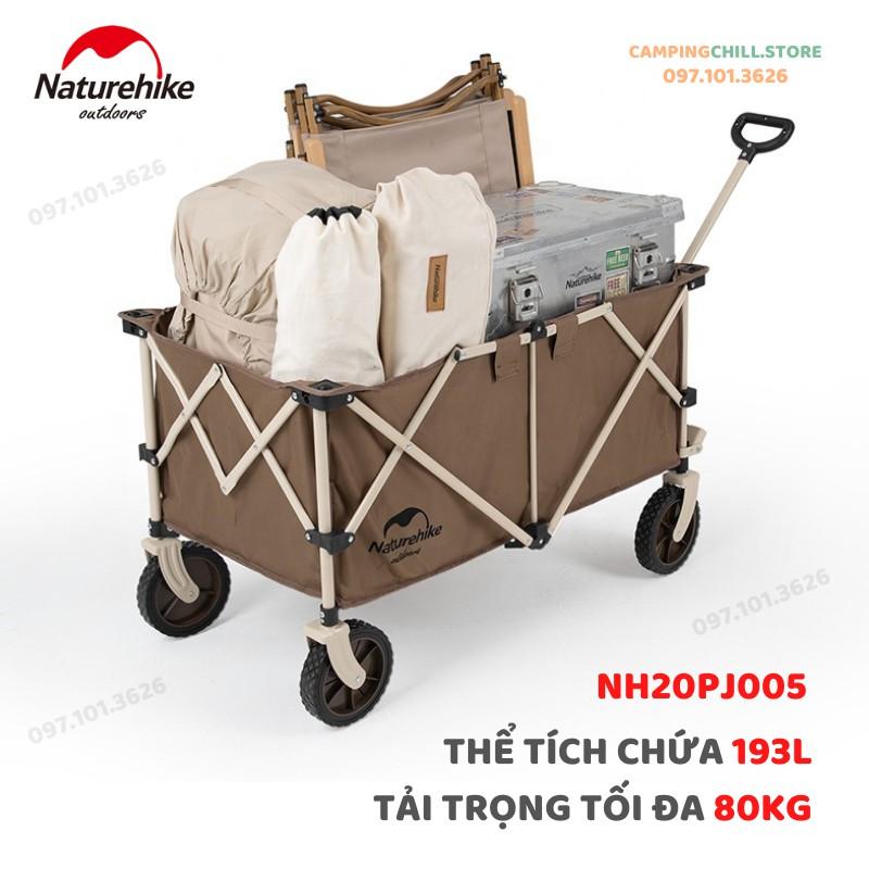 XE KÉO ĐỒ DÃ NGOẠI, CẮM TRẠI NATUREHIKE NH20PJ005