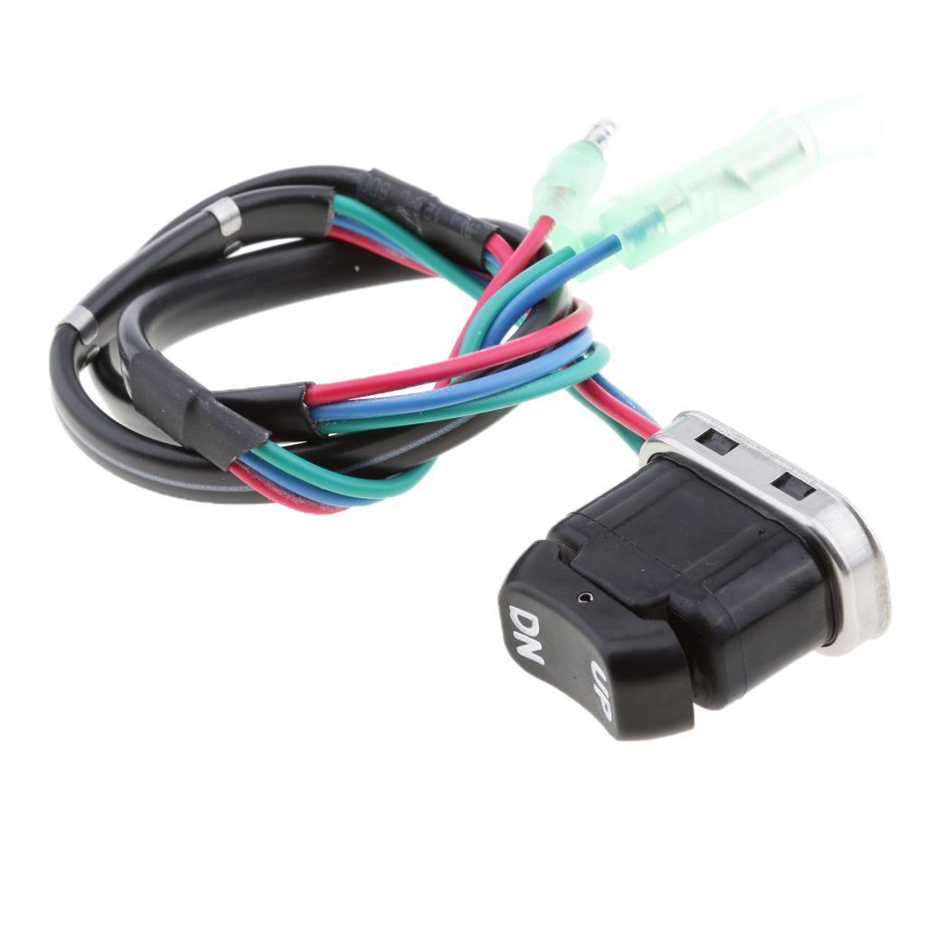 4pcs Trim  for  Outboard Remote Controller 703-82563-01-00