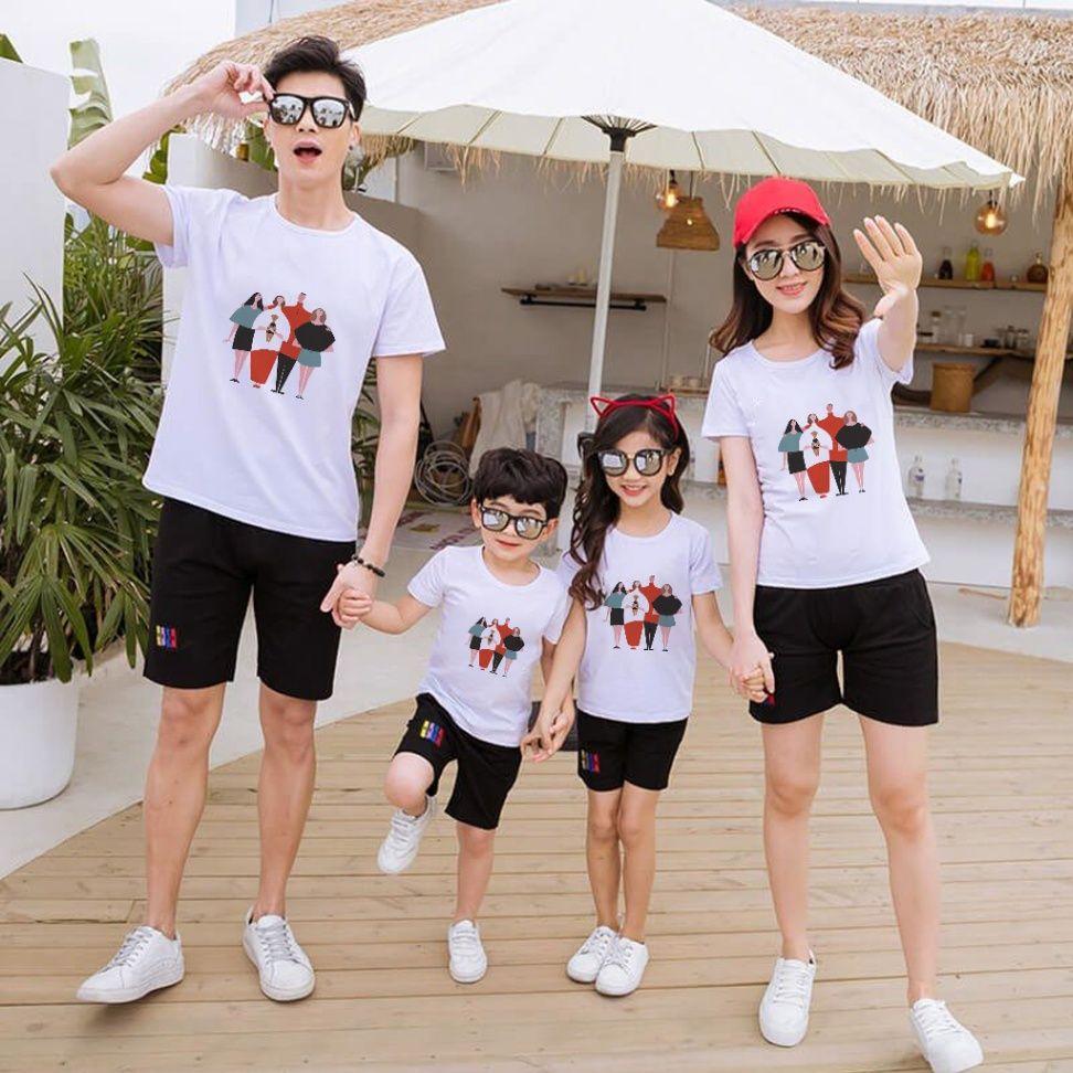 Áo Gia Đình Four People