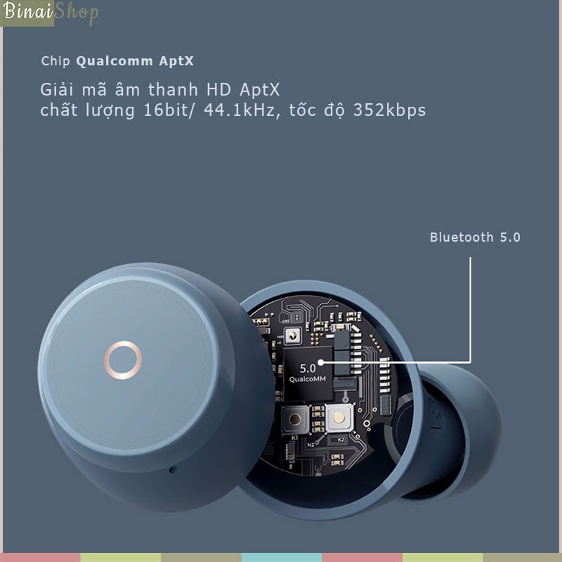 Edifier MiniBuds - Tai Nghe TWS Không Dây Bluetooth, Sạc Nhanh Type-C, Chống Nước, Đàm Thoại, Sử Dụng 24h- Hàng chính hãng