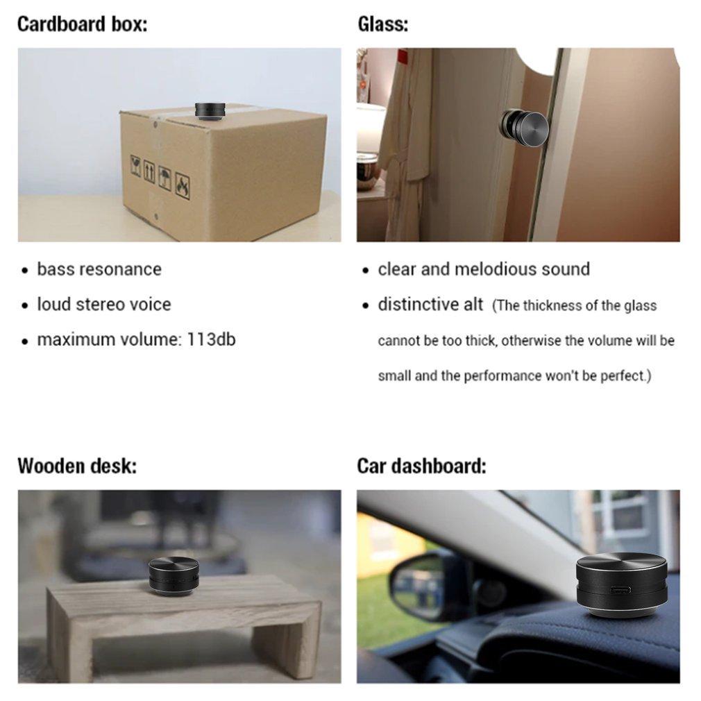 Loa dẫn điện xương Bluetooth twsstereo Kênh âm thanh kép Hộp âm thanh Mini Humbird loa với HD Call FM Radio Color: Black