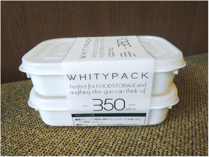 Combo hộp đựng thực phẩm Whity Pack 700ml + Set 02 hộp 350ml - nội địa Nhật Bản