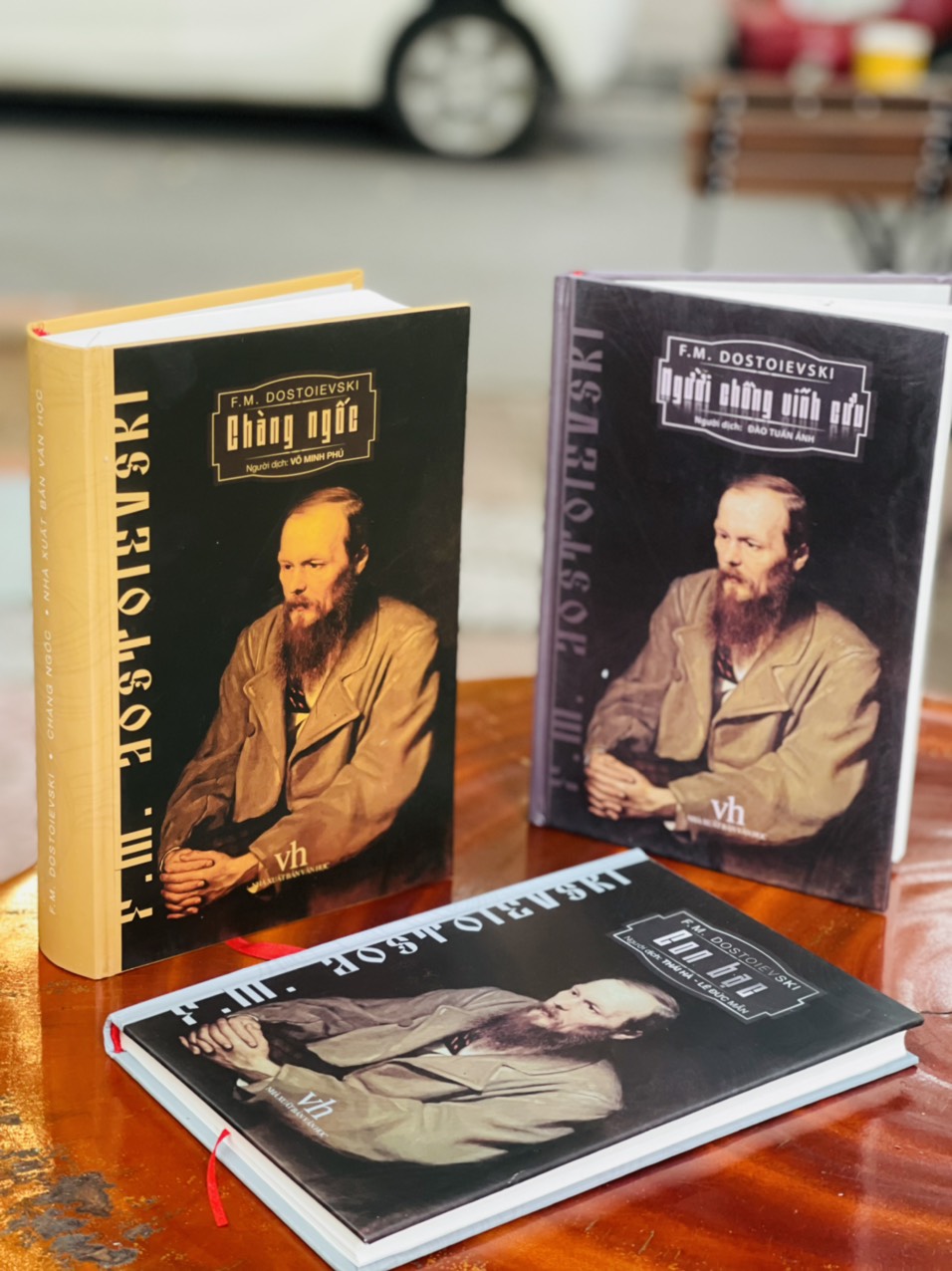 CHÀNG NGỐC – CON BẠC – NGƯỜI CHỒNG VĨNH CỬU - Fyodor Dostoevsky – bìa cứng -  NXB Văn Học