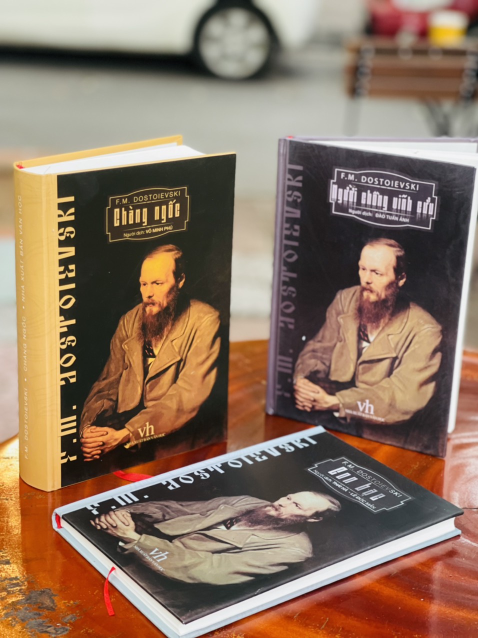 [combo 3 tác phẩm DOSTOEVSKY] CHÀNG NGỐC – CON BẠC – NGƯỜI CHỒNG VĨNH CỬU - Fyodor Dostoevsky – bìa cứng -  NXB Văn Học