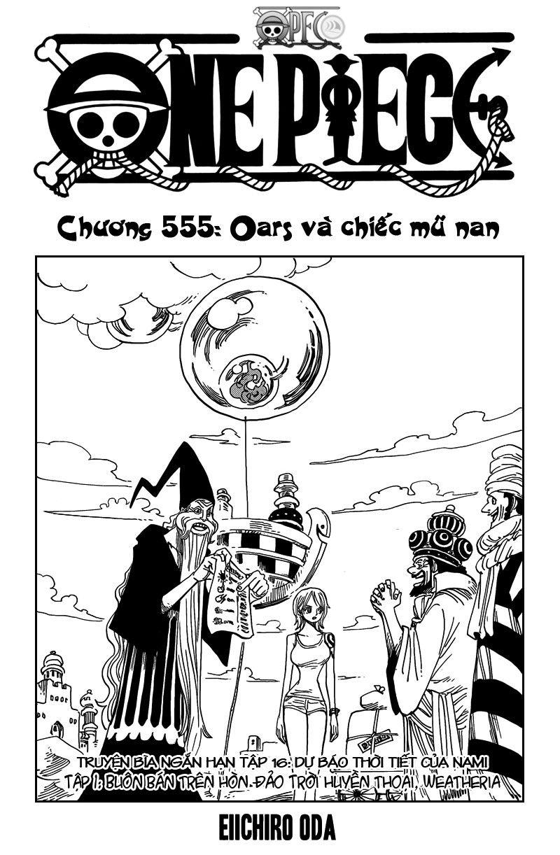đảo hải tặc - one piece chapter 555 1