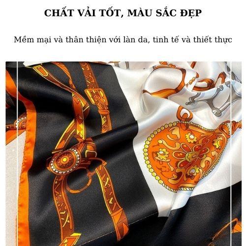 Khăn Choàng Lụa Hot Trend Size 90x180CM