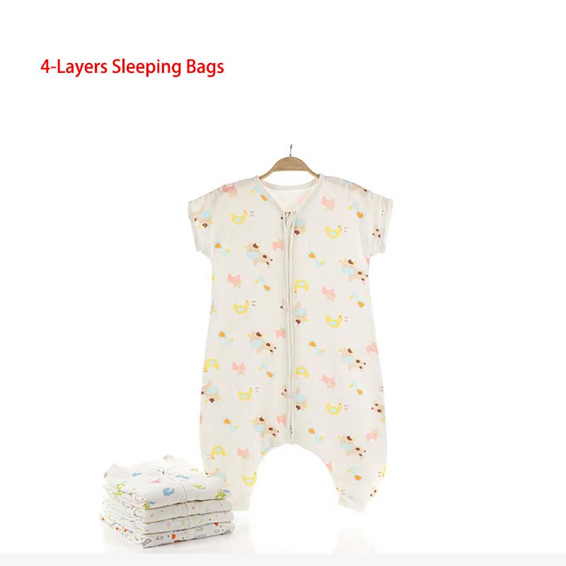 2 Lớp Cotton Hữu Cơ Cho Bé Túi Ngủ Siêu Mềm Cho Bé Giấc Ngủ Ngon Bao Bé Ngủ Áo Choàng Xe Đẩy Túi Ngủ Ngủ túi Kid 1-3Y