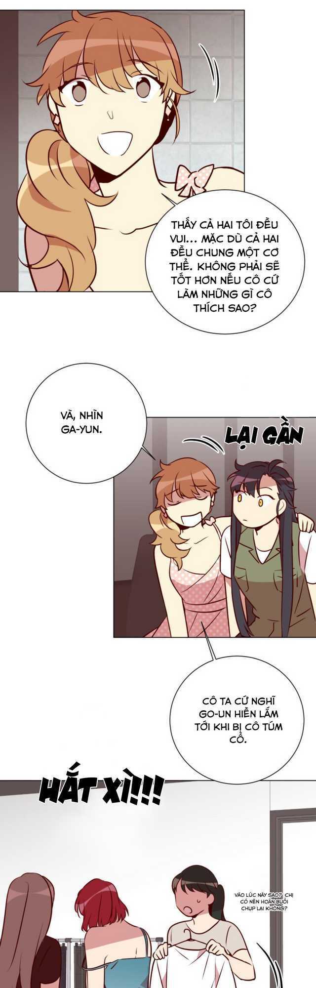 bộ mặt khác của cô bạn cùng phòng chapter 18 19