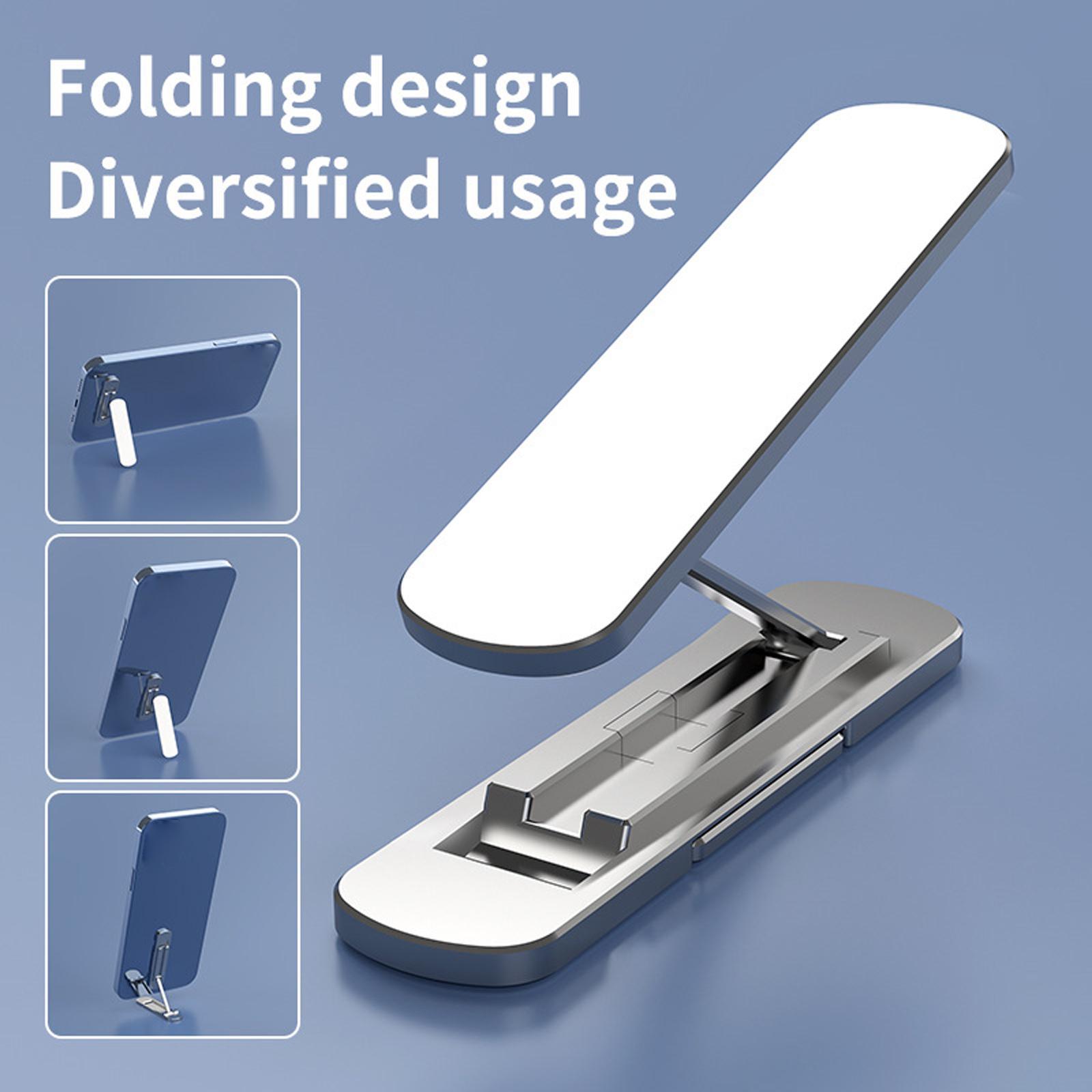 Invisible Phone Stand, Adjustable 360 Degree Rotation Portable Bracket for Desktop Travel