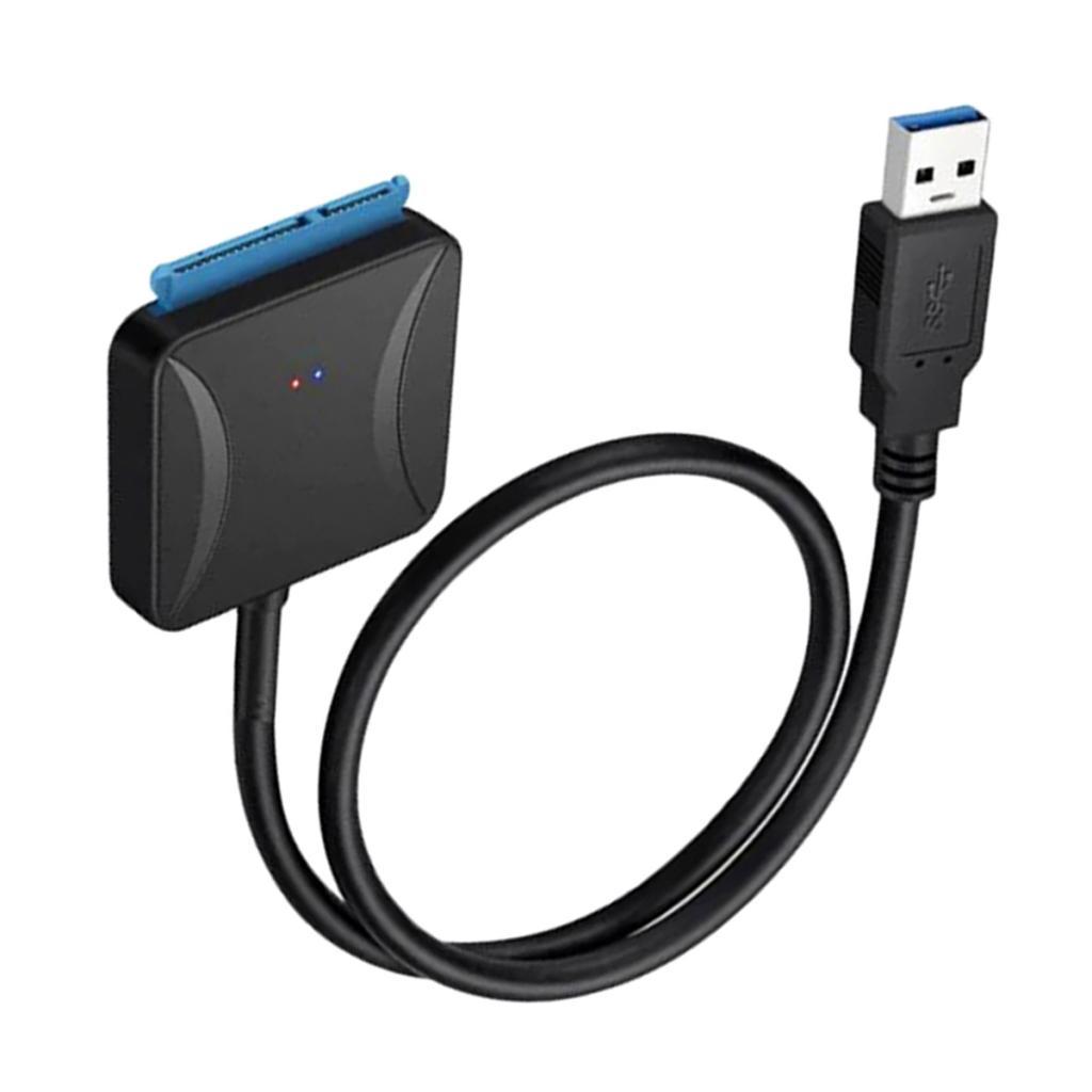 USB 3.0 to External SATA 5 Gbps 22 Pin 2.5 " Hard Drive Adapter Connecter