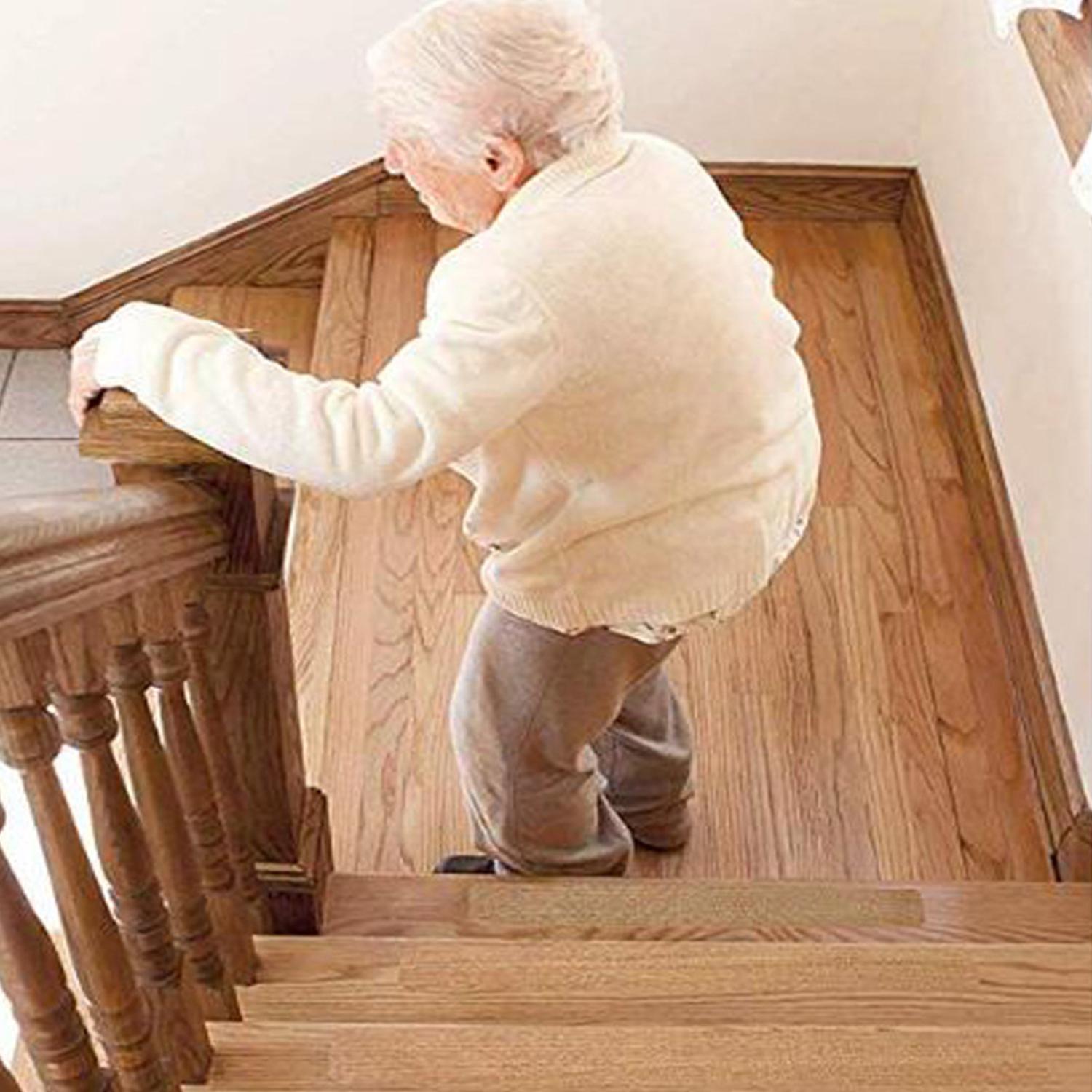 Miếng dán cầu thang chống trượt, băng keo trong suốt chống trượt 15 cái