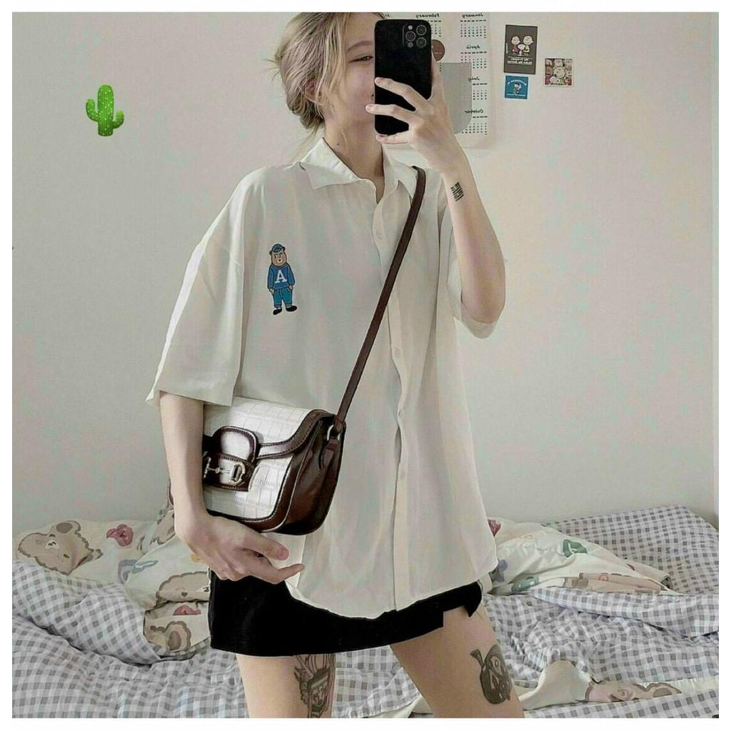 Sơ Mi Nữ In Hình Thời Trang Cao Cấp PC