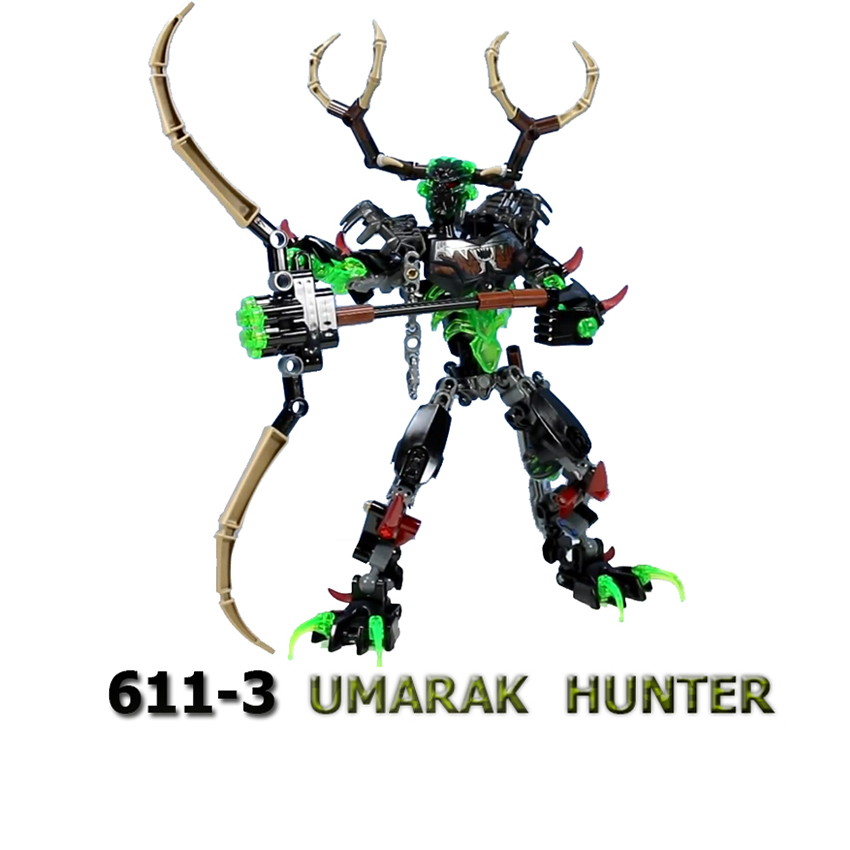 [Có Video] Mô hình đồ chơi Bionicle 611-3 Umarak Hunter (172 chi tiết)