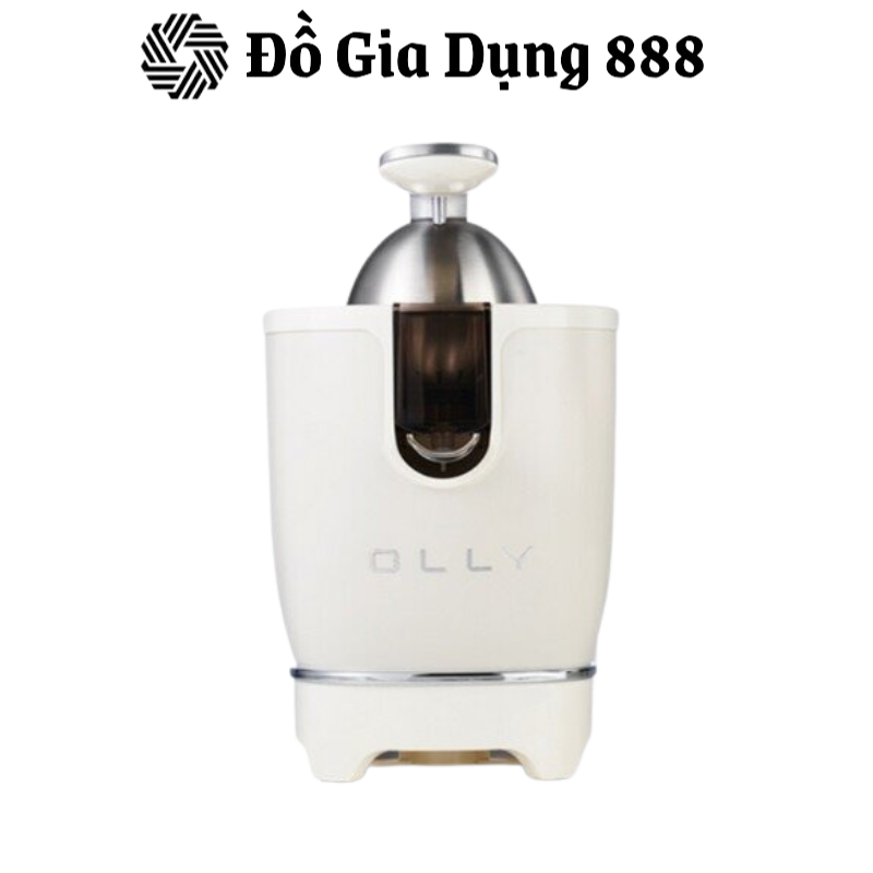 Máy Vắt Cam OLLY, Máy Ép Cam, Tay Đẩy Inox Chắc Chắn, Chất Liệu Thép Không Gỉ Cao Cấp, Nội Địa Hàn, BH 12 Tháng - Đen