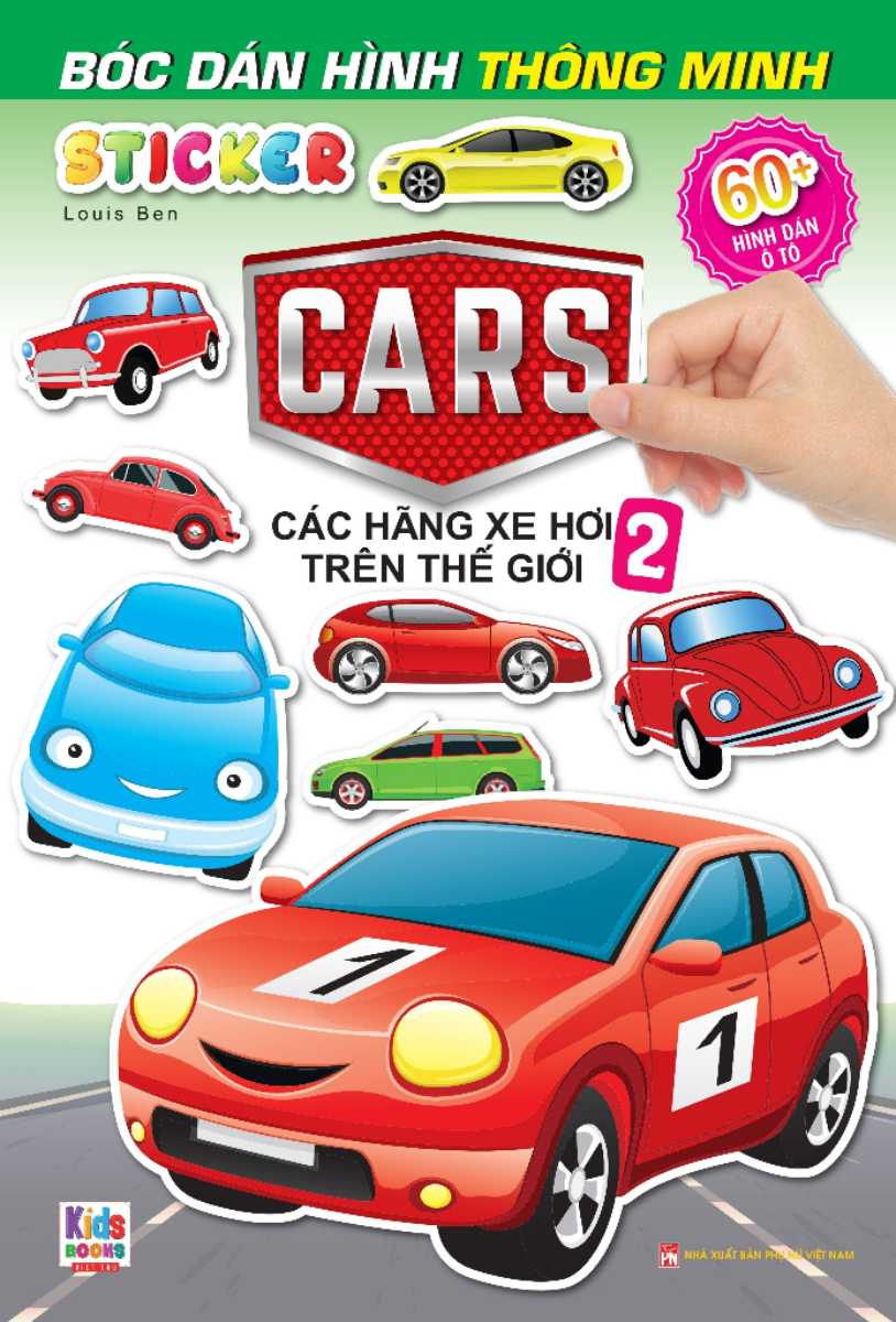 Bóc Dán Hình Sticker Thông Minh - Cars: Các Hãng Xe Hơi Trên Thế Giới Tập 2 _VT