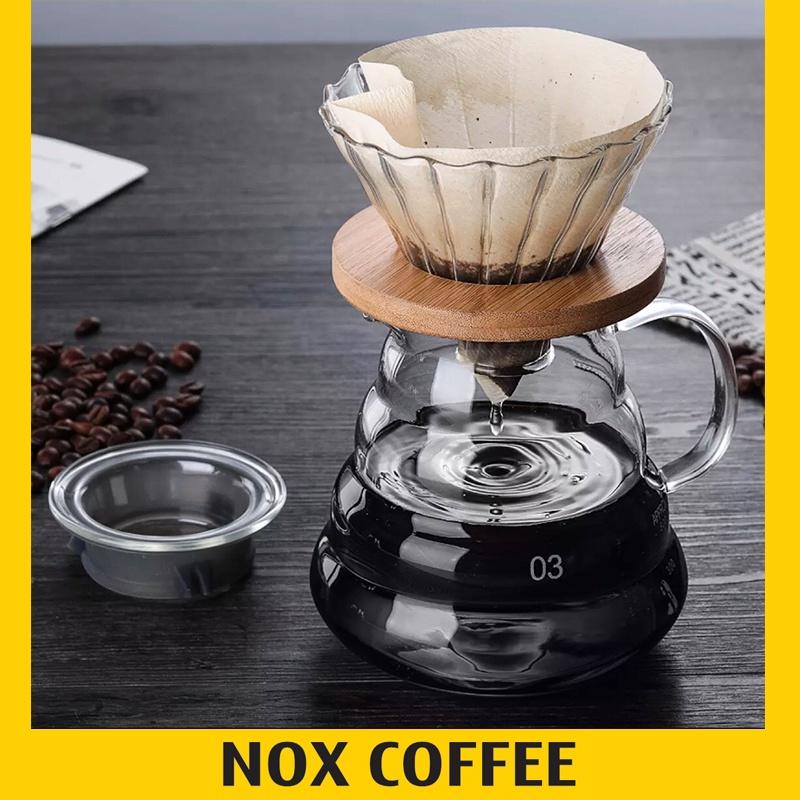 Phễu V60 Bằng Thủy Tinh (Pour Over)