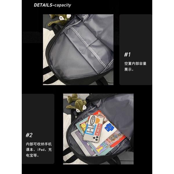 Balo Đi Học Thời Trang Unisex Phản Quang Cao Cấp