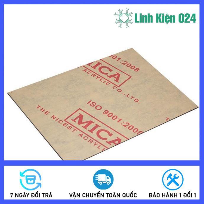 Mica Đen Đài Loan Dày 3mm Kích Thước 20x30cm