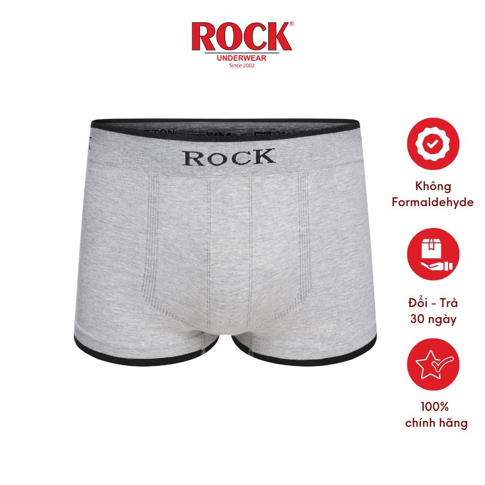 Quần lót nam cao cấp Boxer Seamless ROCK 516 không đường may cotton 100% thấm hút, thoáng mát thoải mái vận động cả ngày