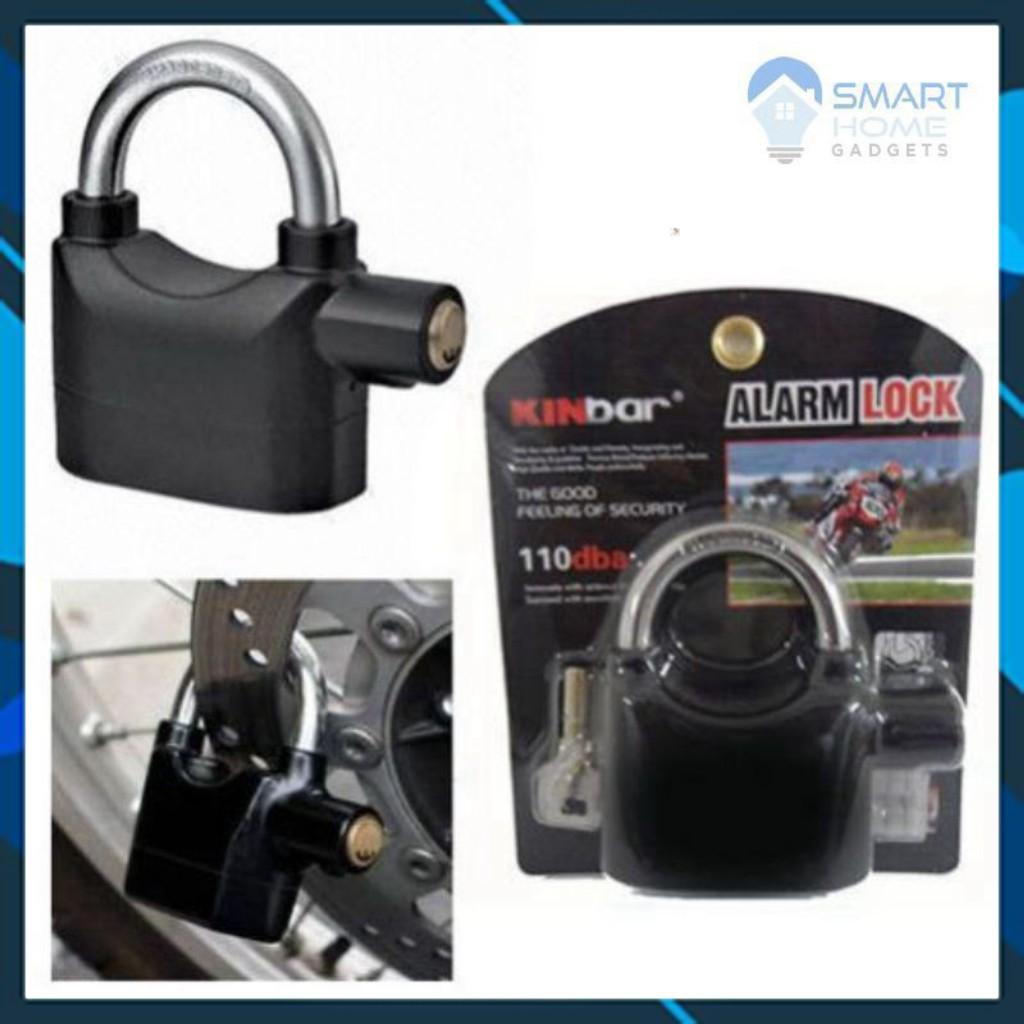 KHÓA CHỐNG TRỘM THÔNG MINH -Ổ KHÓA CHỐNG TRỘM CÓ CÒI BÁO ĐỘNG THẾ HỆ MỚI Alarm Lock TẶNG KÈM PIN THAY THẾ